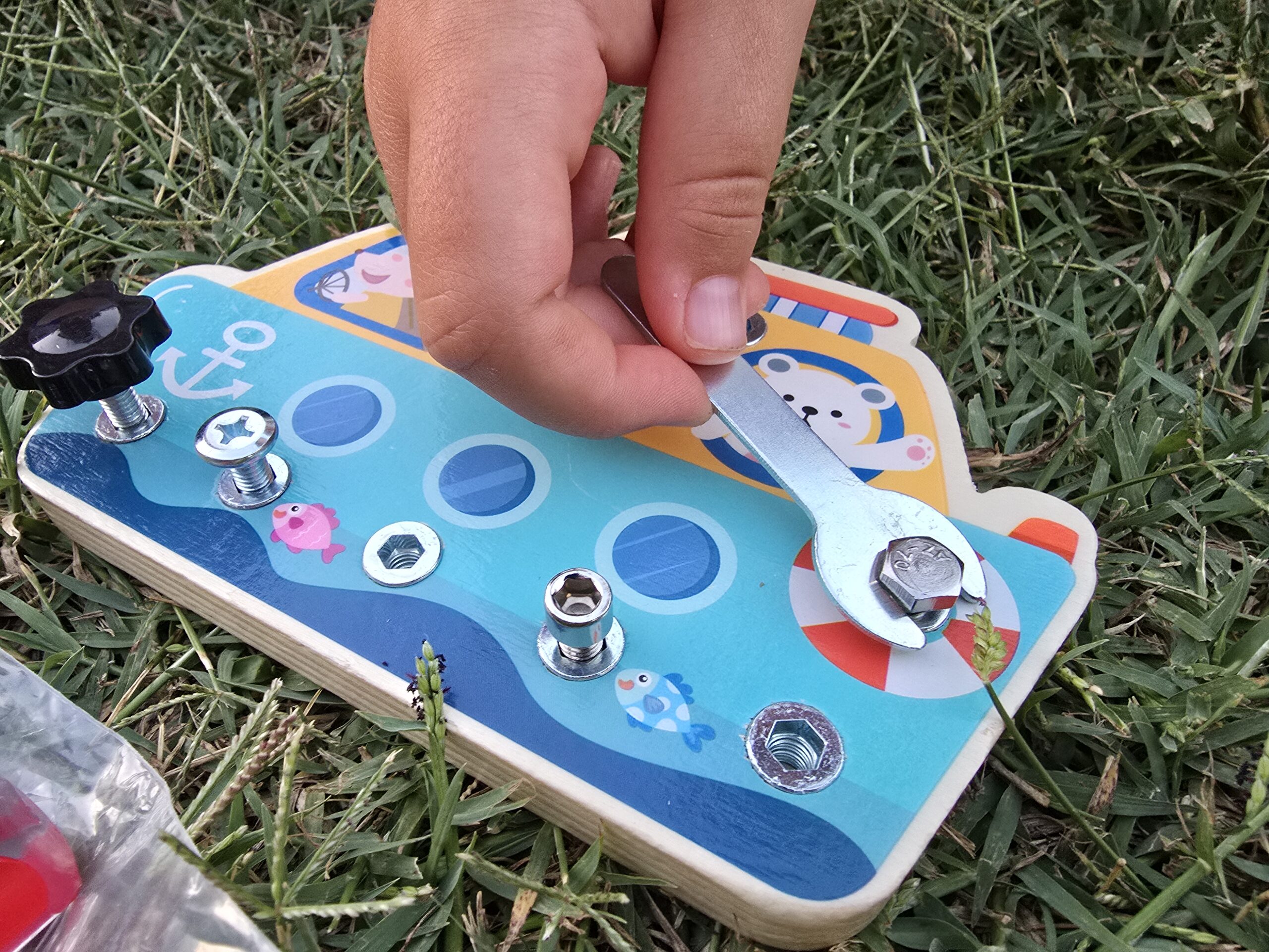Puzzle Montessori Anije me Vida & Mjete – Lodër Edukative