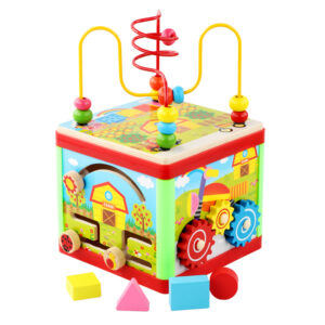 Set aktivitetesh edukative për fëmijë (5-në-1)  “Activity Cube”