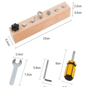 Blloku i Vidave & Mjeteve – Puzzle Montessori